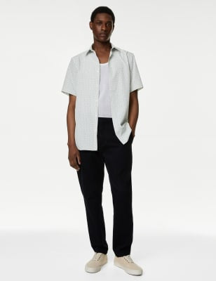 Camisa de manga corta diseño geo