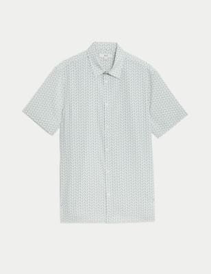 Camisa de manga corta diseño geo