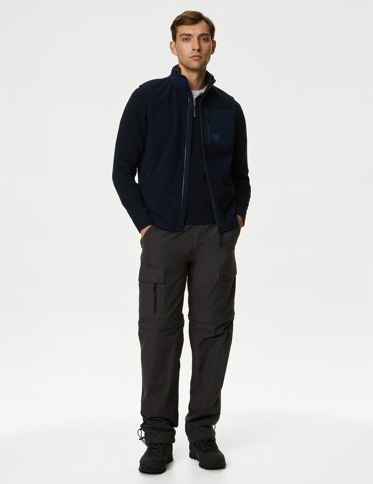 Chaleco fleece cremallera