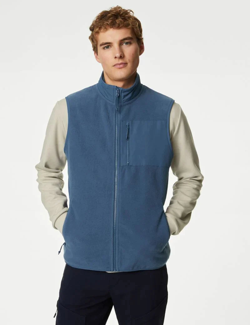 Chaleco fleece cremallera