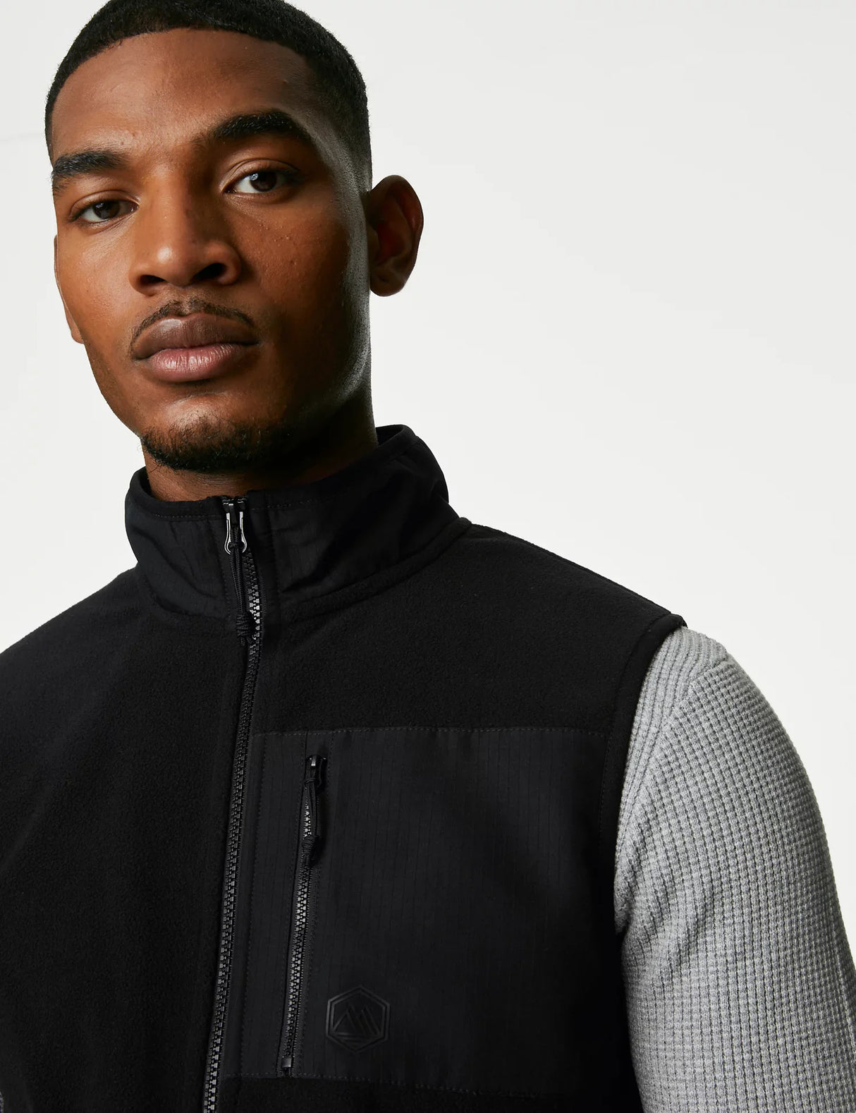 Chaleco fleece cremallera