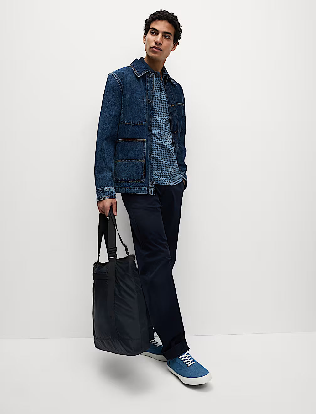 Polo de manga corta diseño Geo