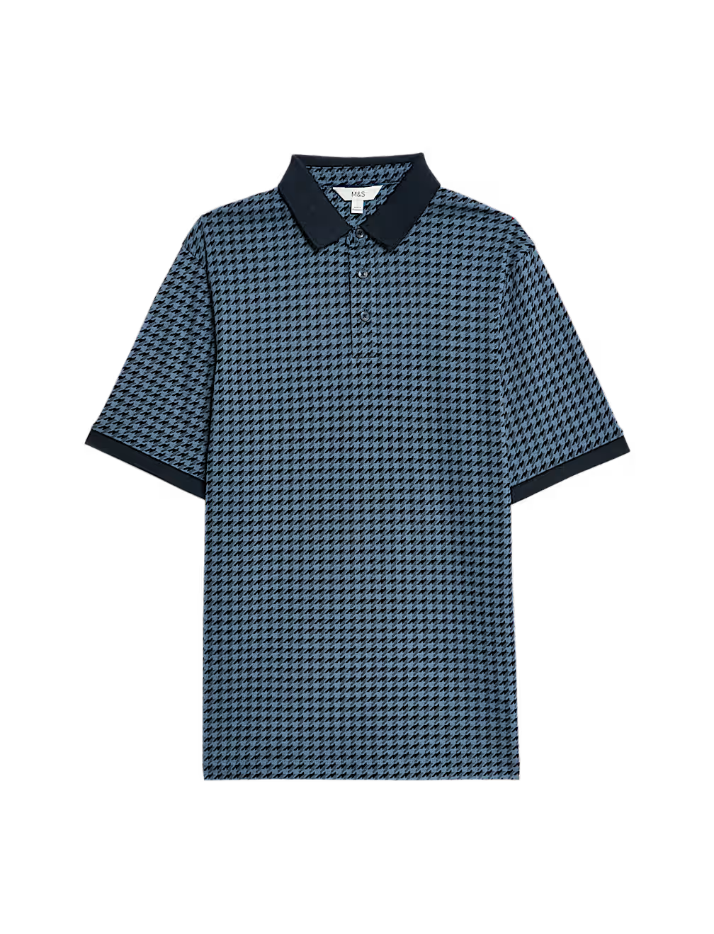 Polo de manga corta diseño Geo