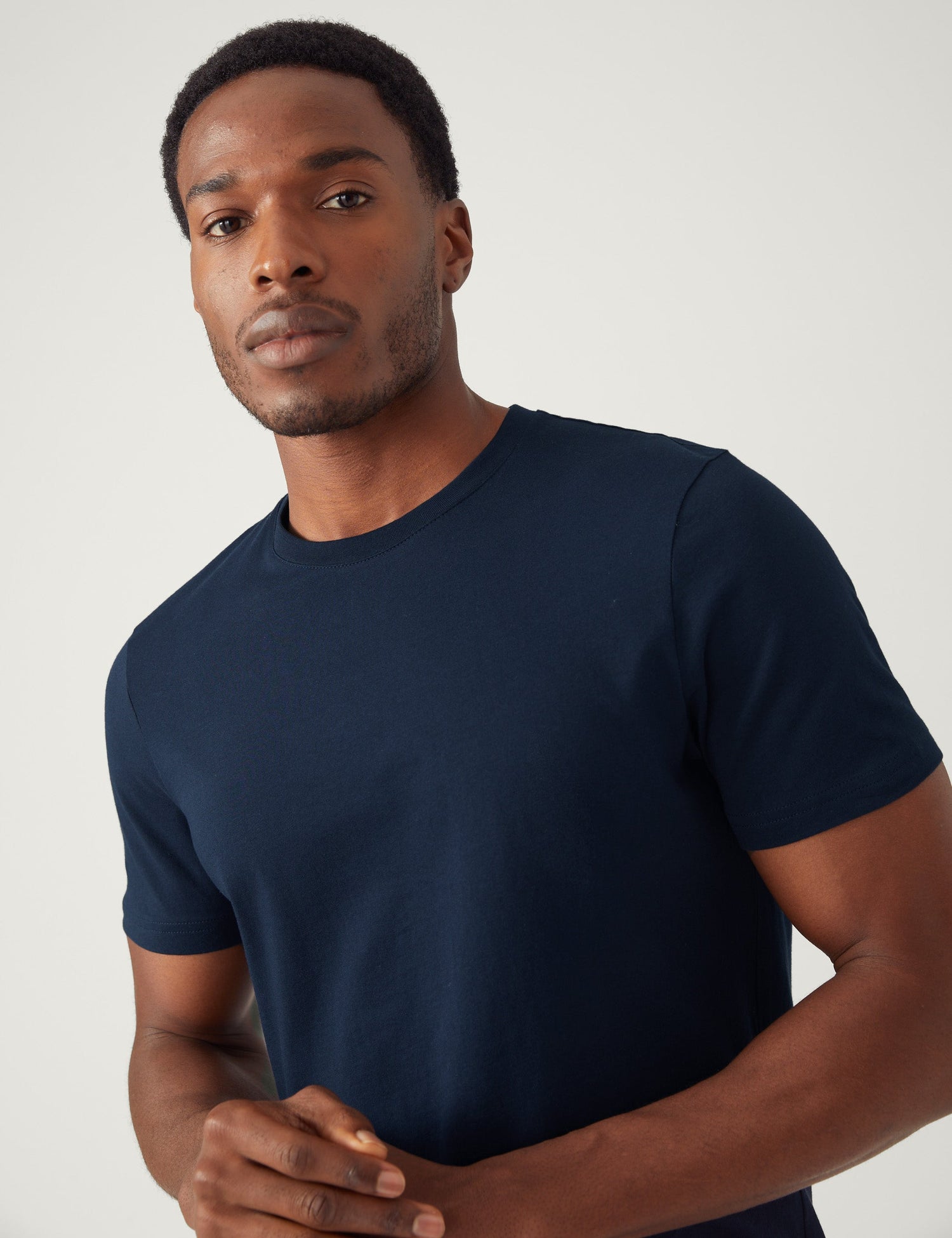 Camiseta lisa manga corta