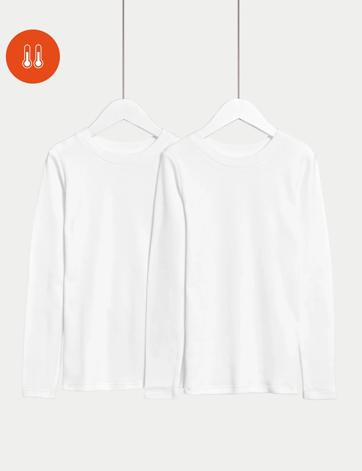 Pack de 2 camisetas térmicas manga larga de niño