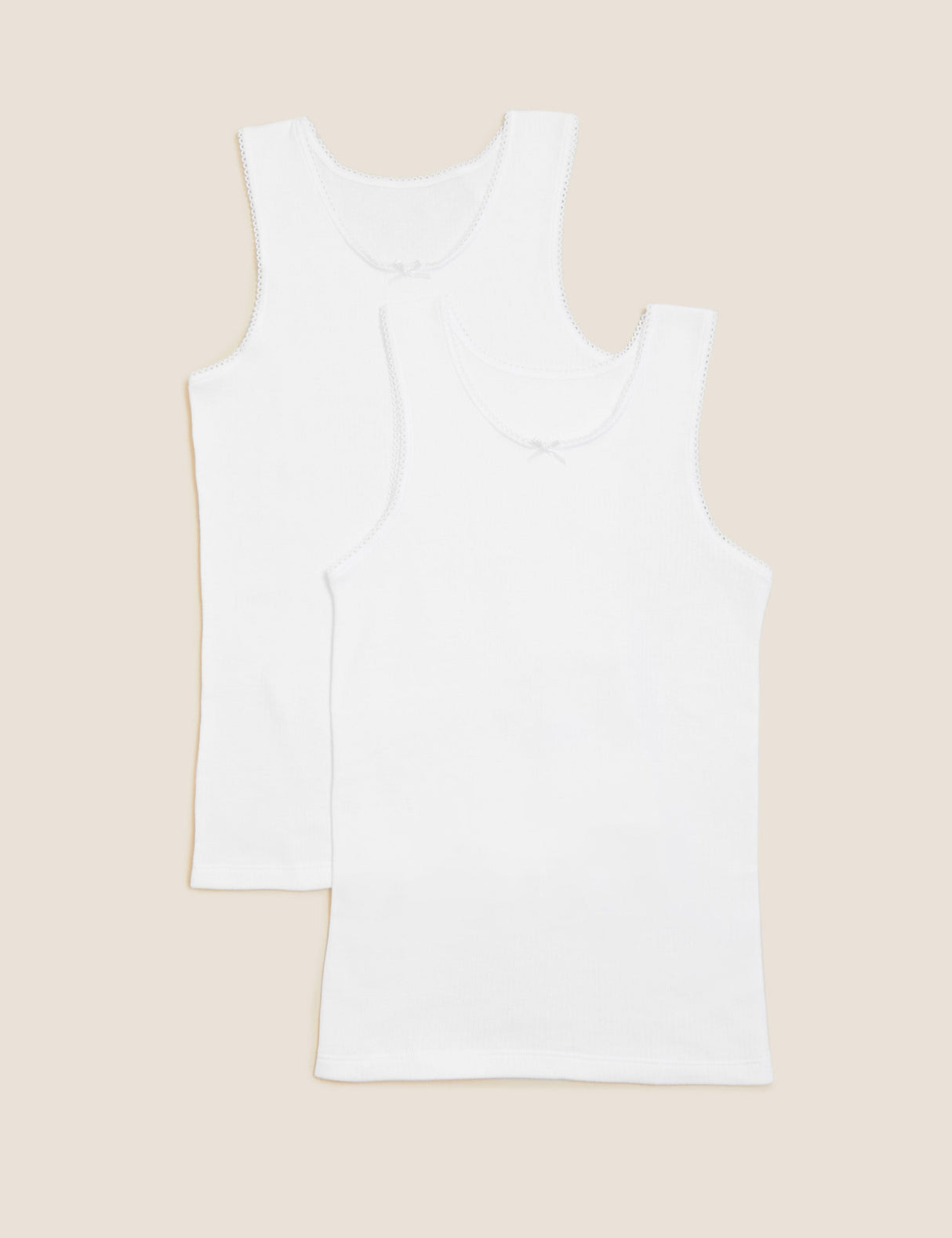 Pack de 2 camisetas térmicas manga hueca de niña