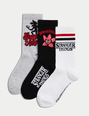 Pack de 3 pares de calcetines Stranger thing