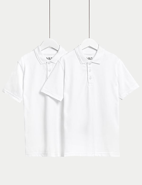Pack de 2 polos de manga corta colegio