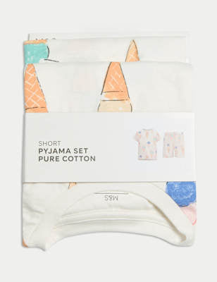 Pijama corto diseño helados
