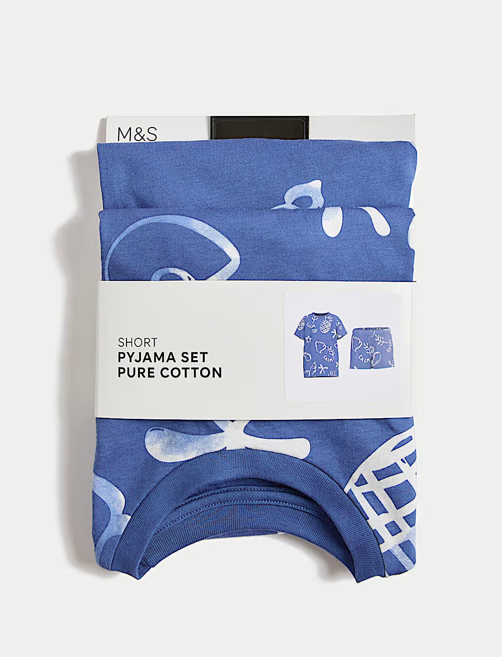 Pijama corto diseño piñas