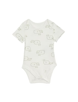 Pack de 7 bodies diseño verde