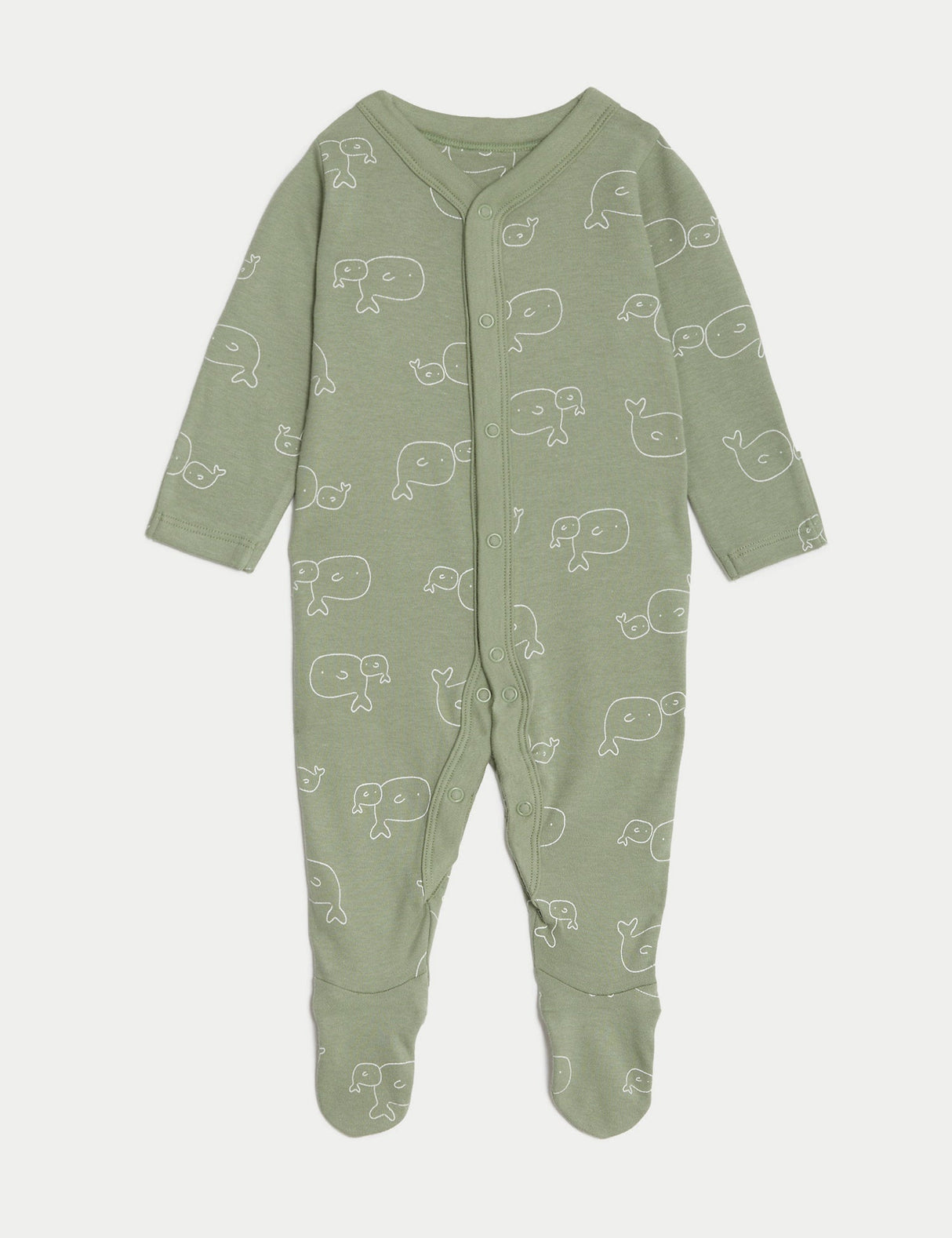 Pack de 3 peleles para dormir diseño verde