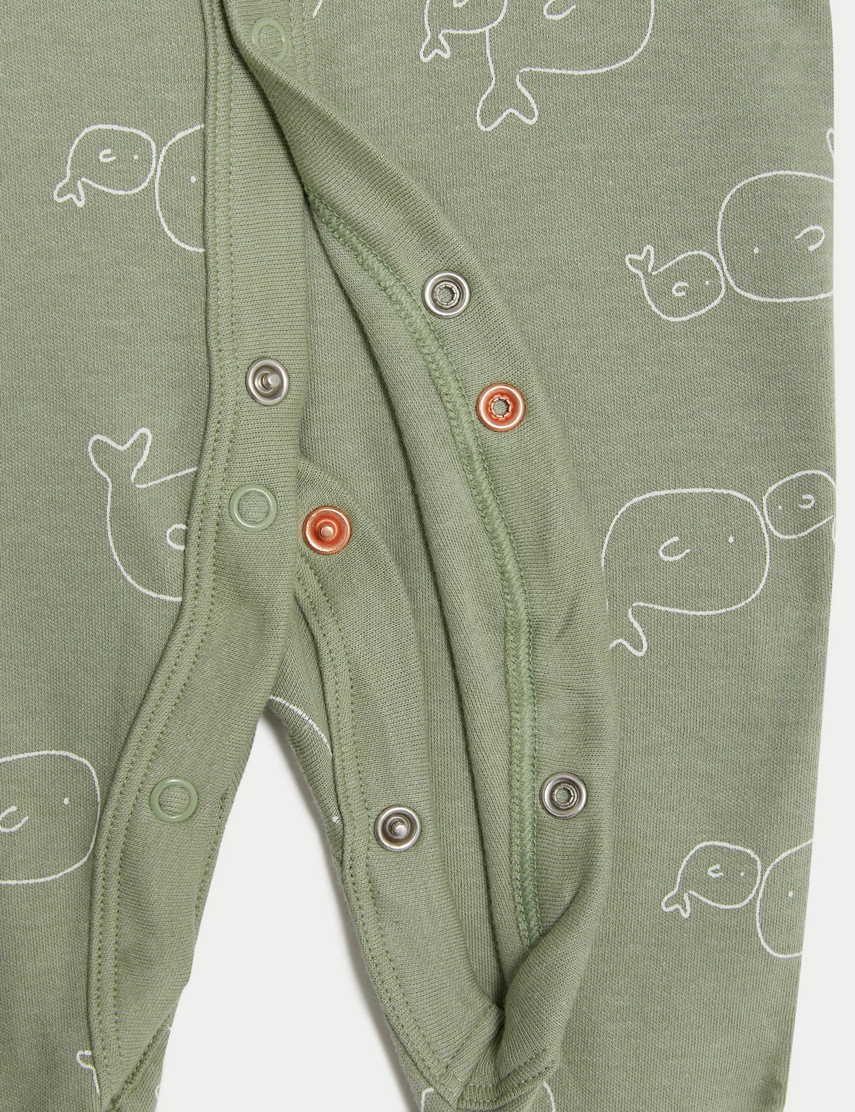 Pack de 3 peleles para dormir diseño verde