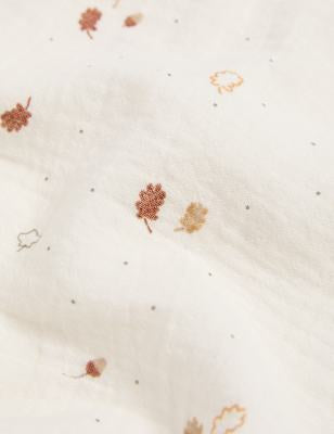 Pack de 3 muselinas diseño hojas