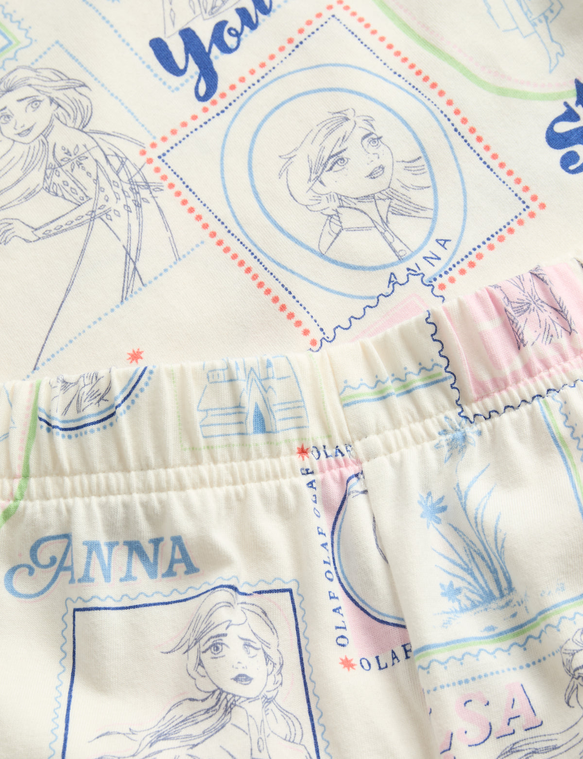 Pijama corto de niña Frozen