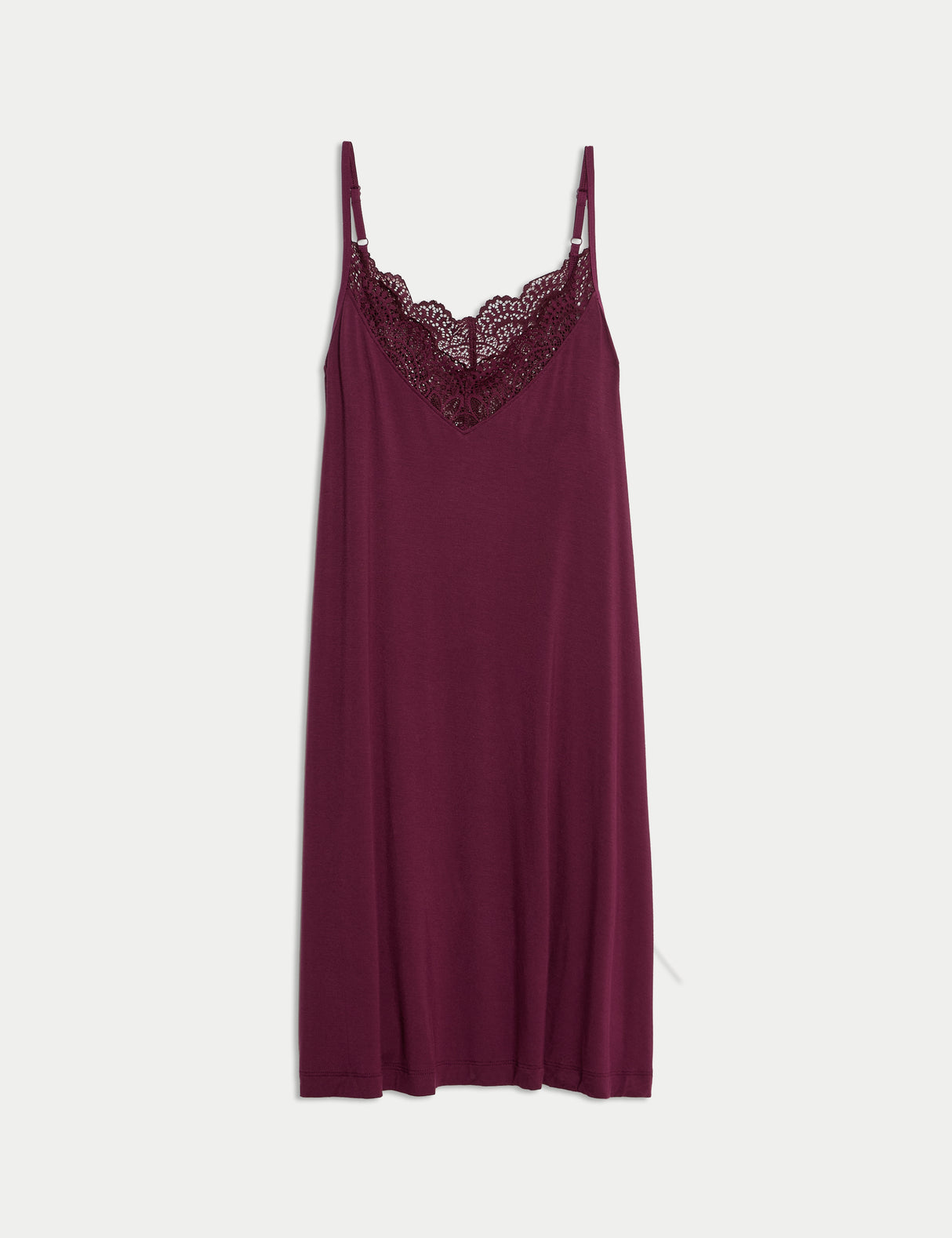 Camisola de tiros con detalle de encaje