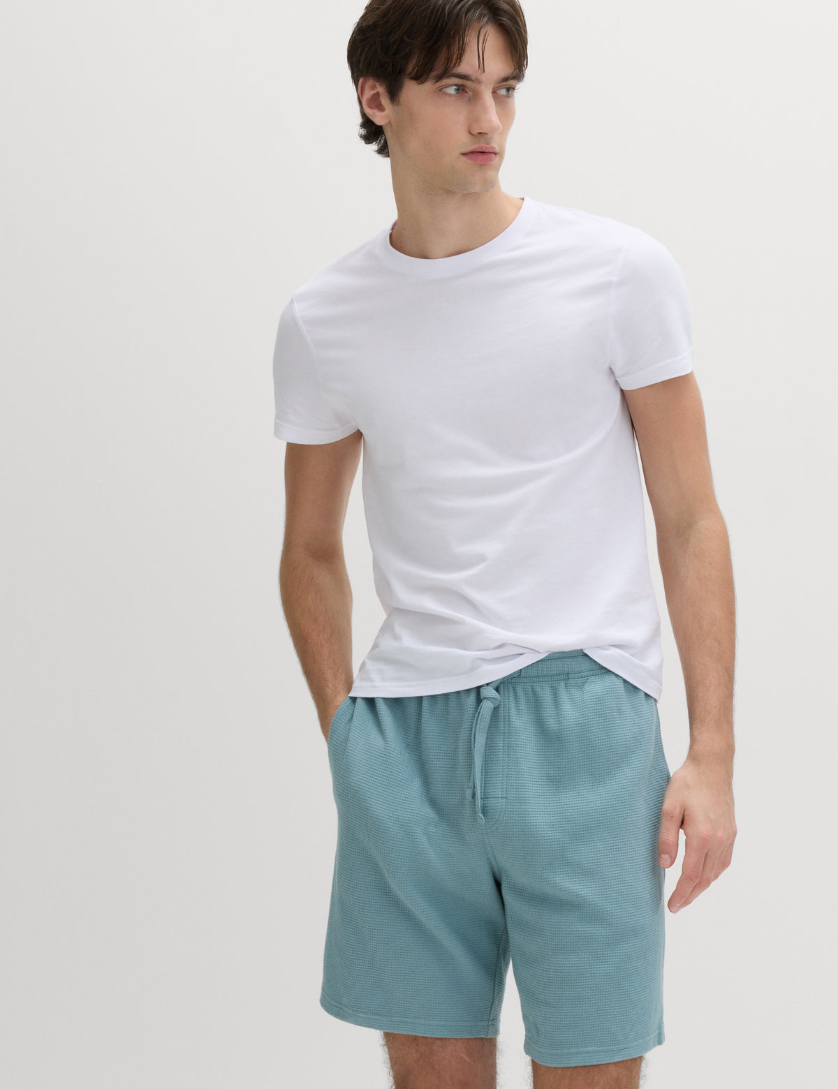 Pack de 2 pantalones cortos Waffle