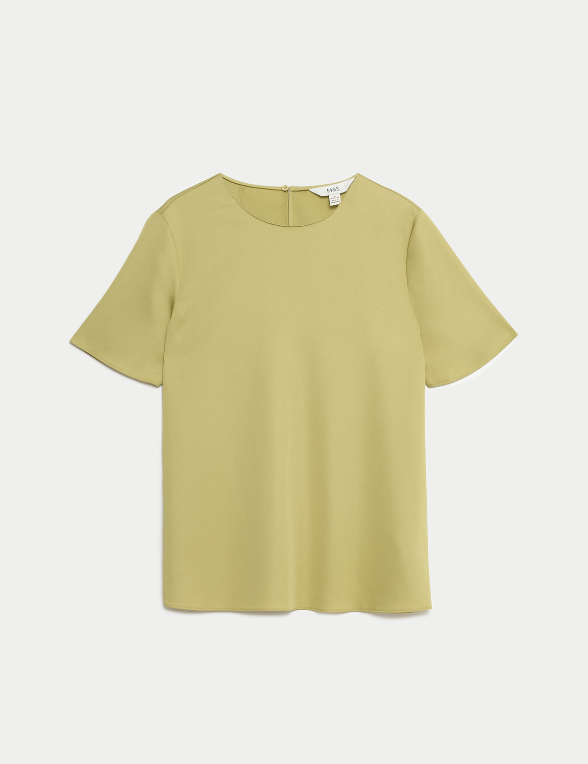 Blusa básica de manga corta