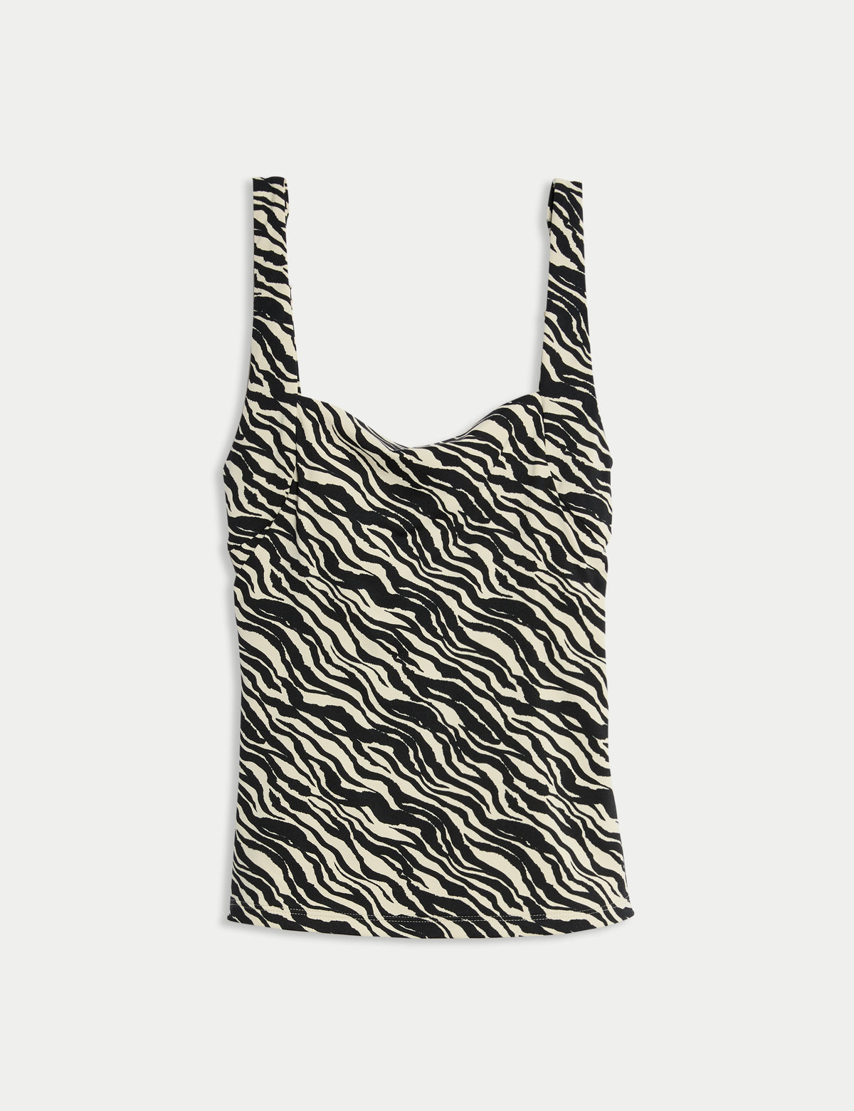 Tankini con diseño Cebra