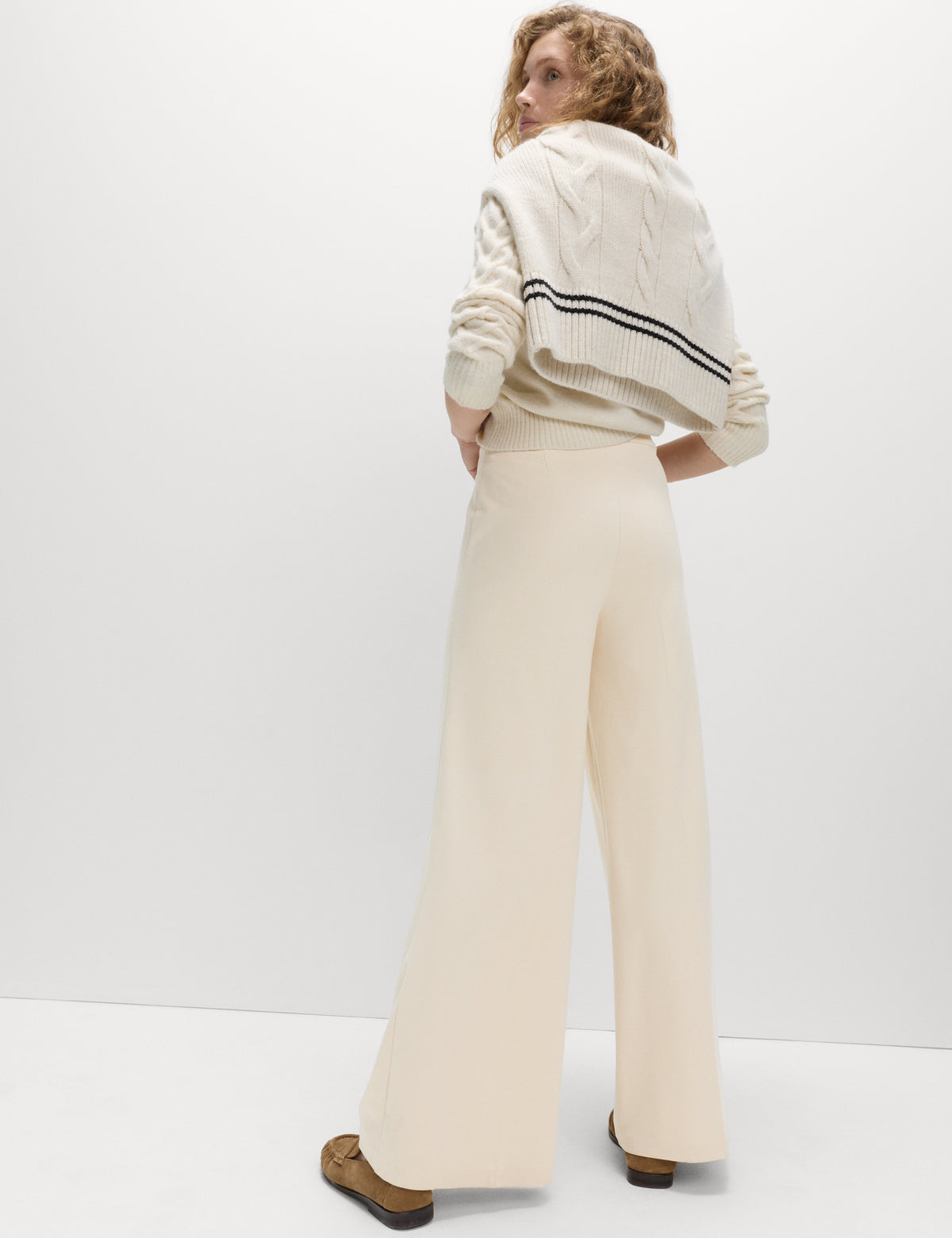 Pantalón de punto wide