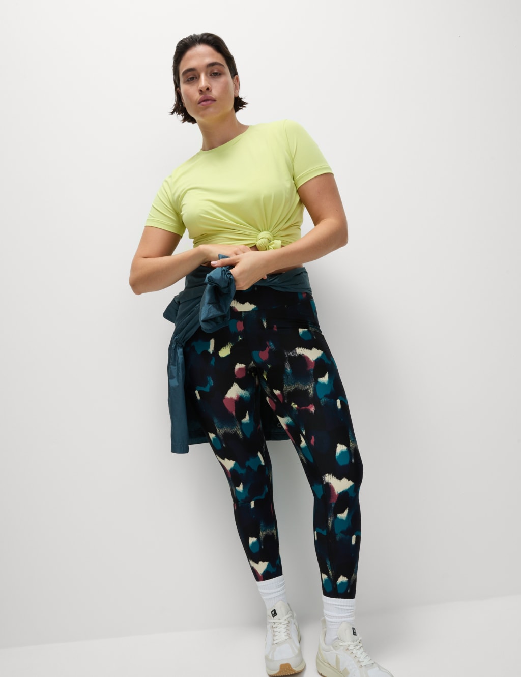 Top de manga corta ajustado Good Move