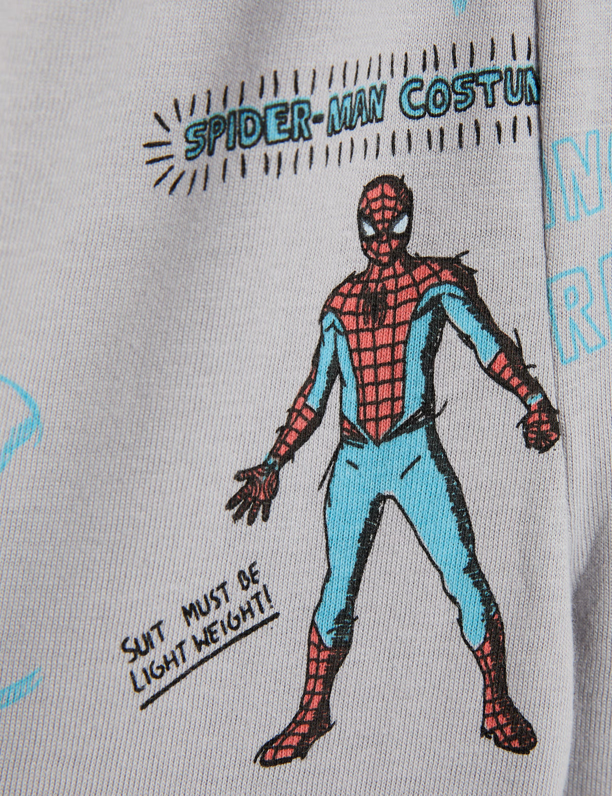 Pijama corto diseño Spiderman