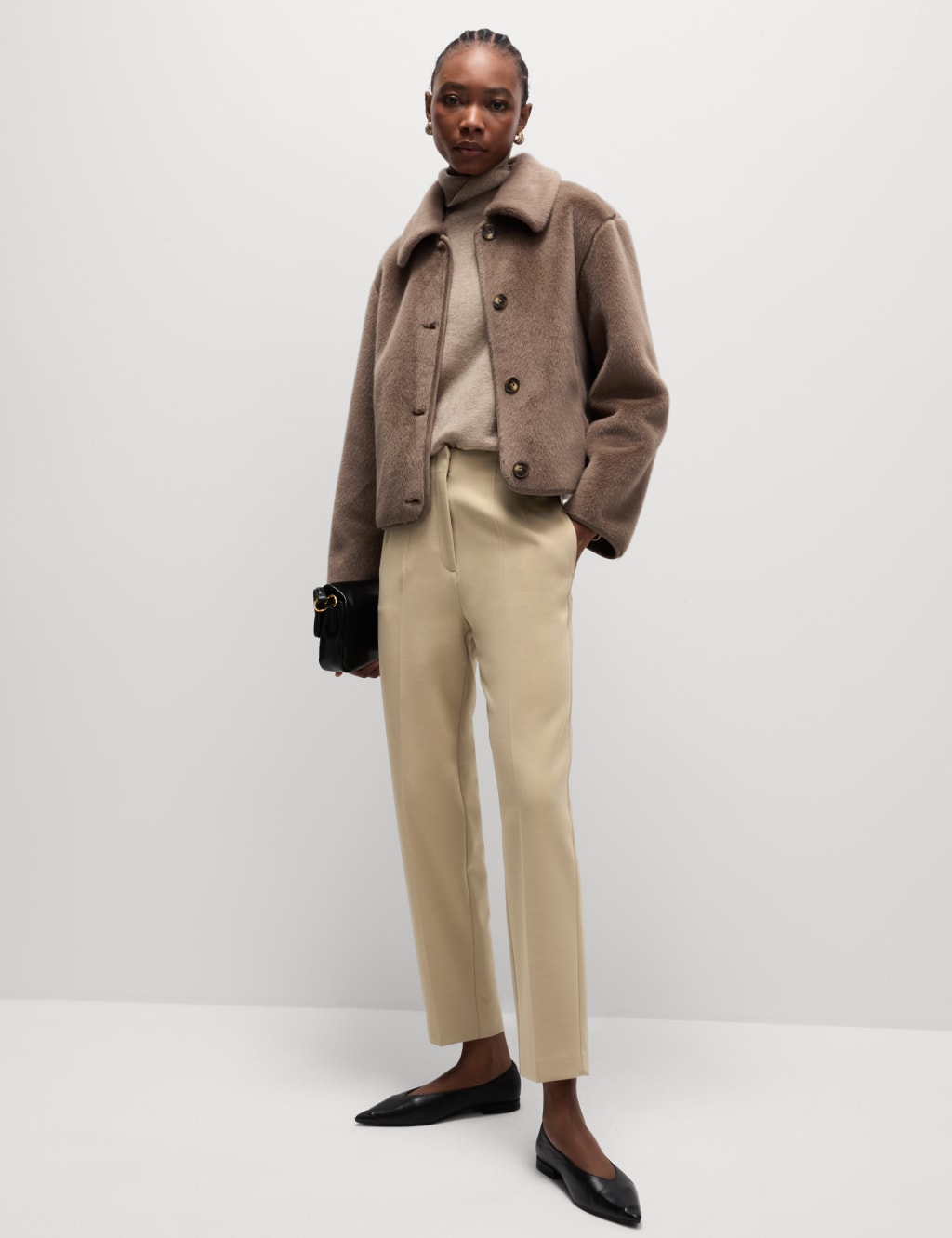 Pantalón con doble pinza