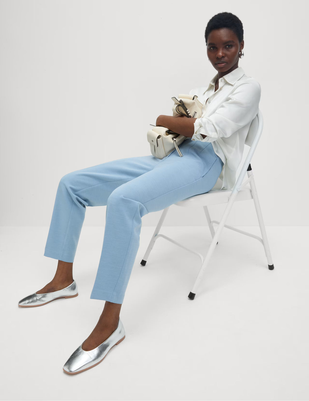 Pantalón con doble pinza