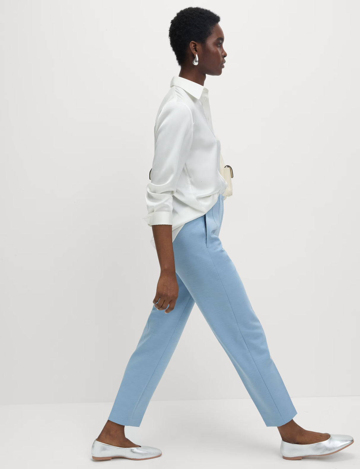 Pantalón con doble pinza