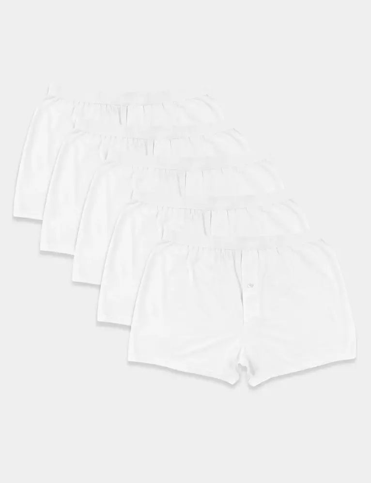 Pack de 5 boxers de punto Liso