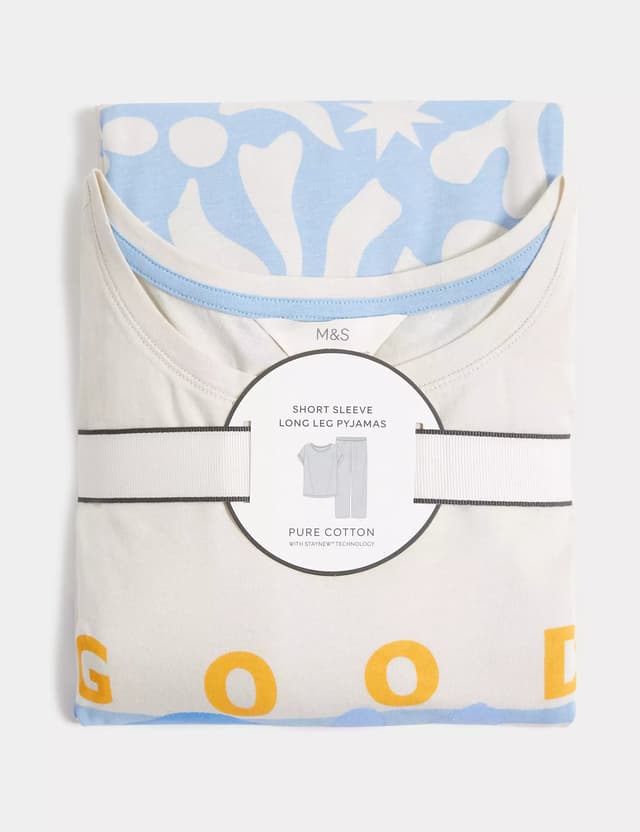 Pijama de manga corta diseño