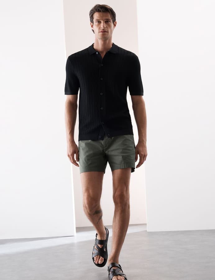 Pantalón chino corto Autograph