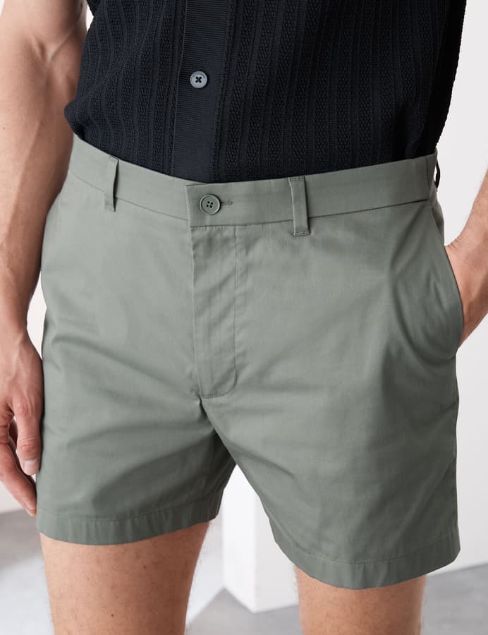 Pantalón chino corto Autograph