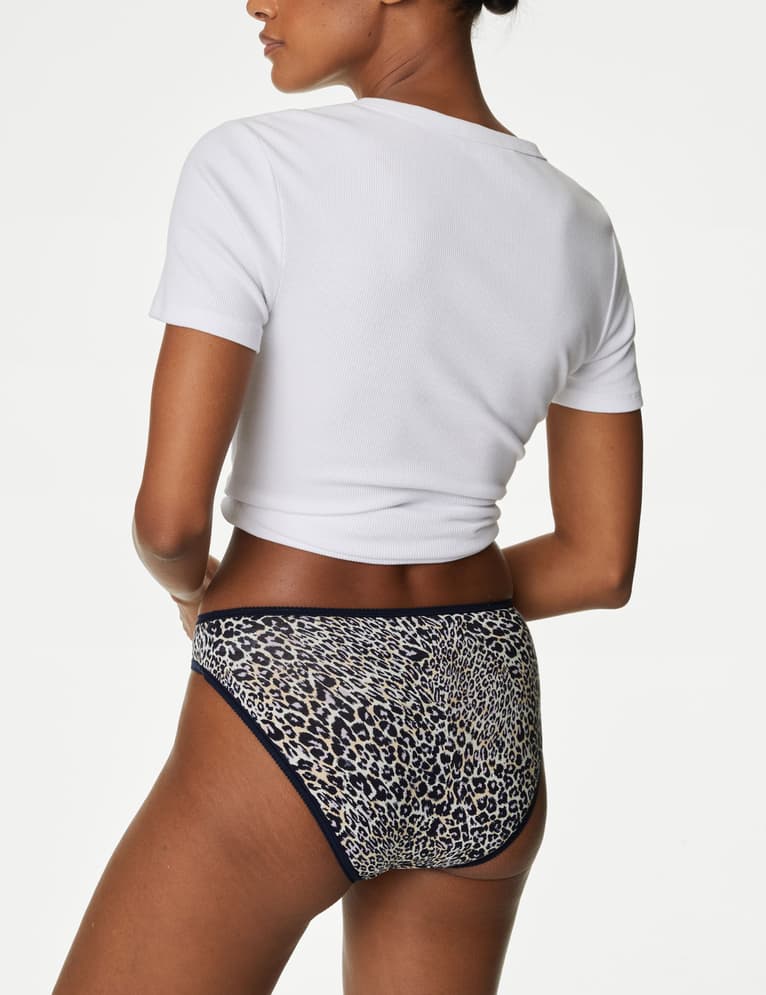 Pack 5 bragas altas diseño