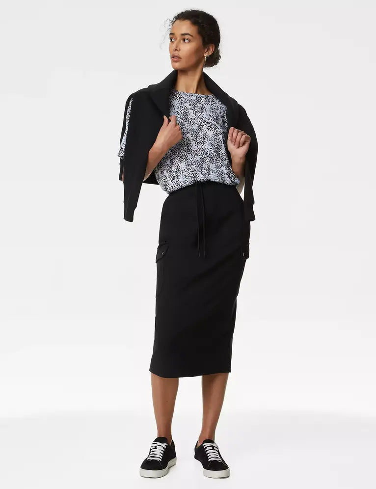 Camiseta estampada de manga corta de estilo relax