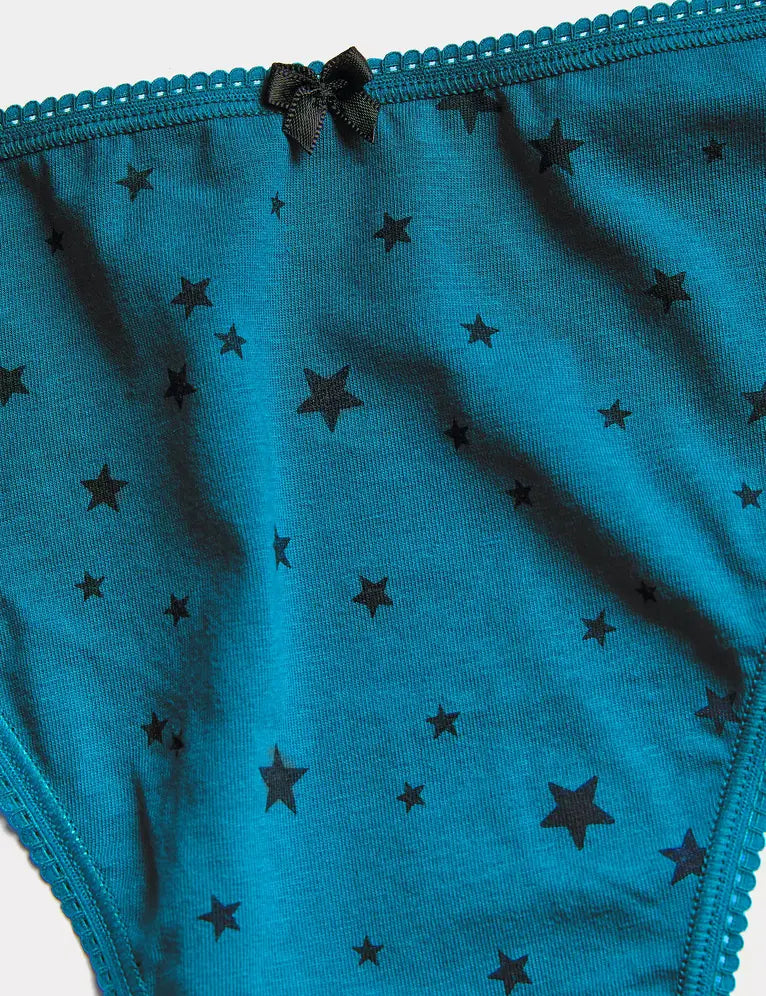 Pack 5 Bragas altas diseño