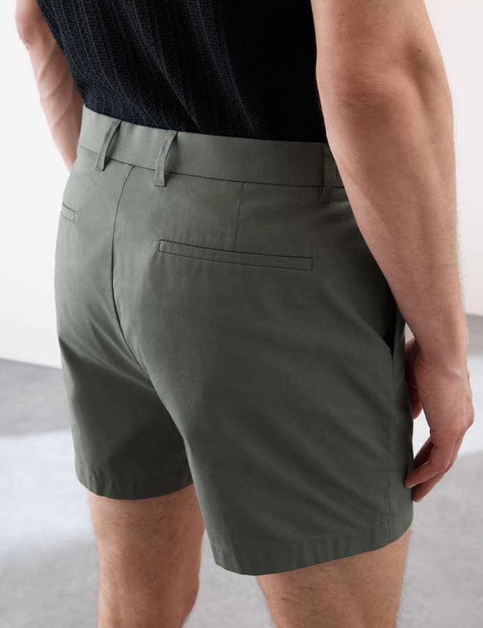 Pantalón chino corto Autograph