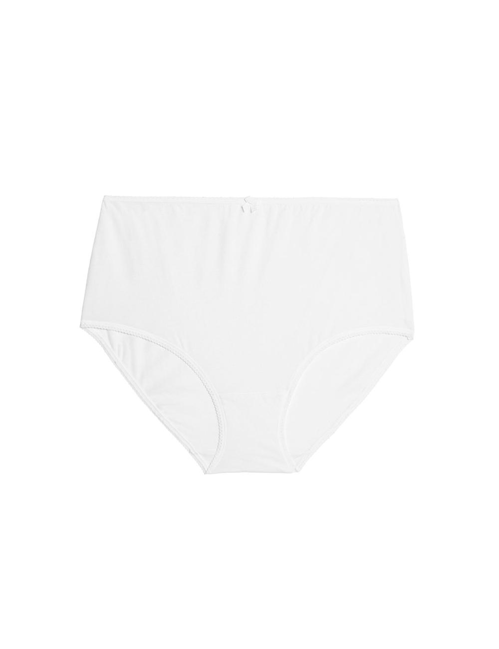 Pack x5 bragas altas lisas