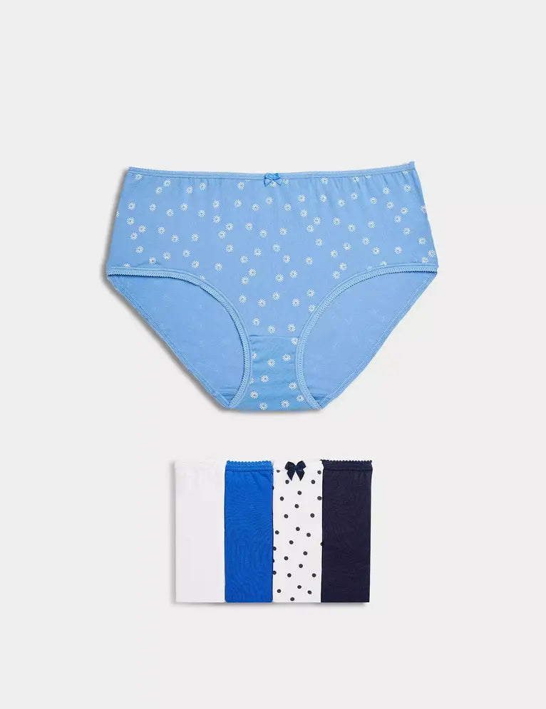 Pack 5 bragas altas midi diseño