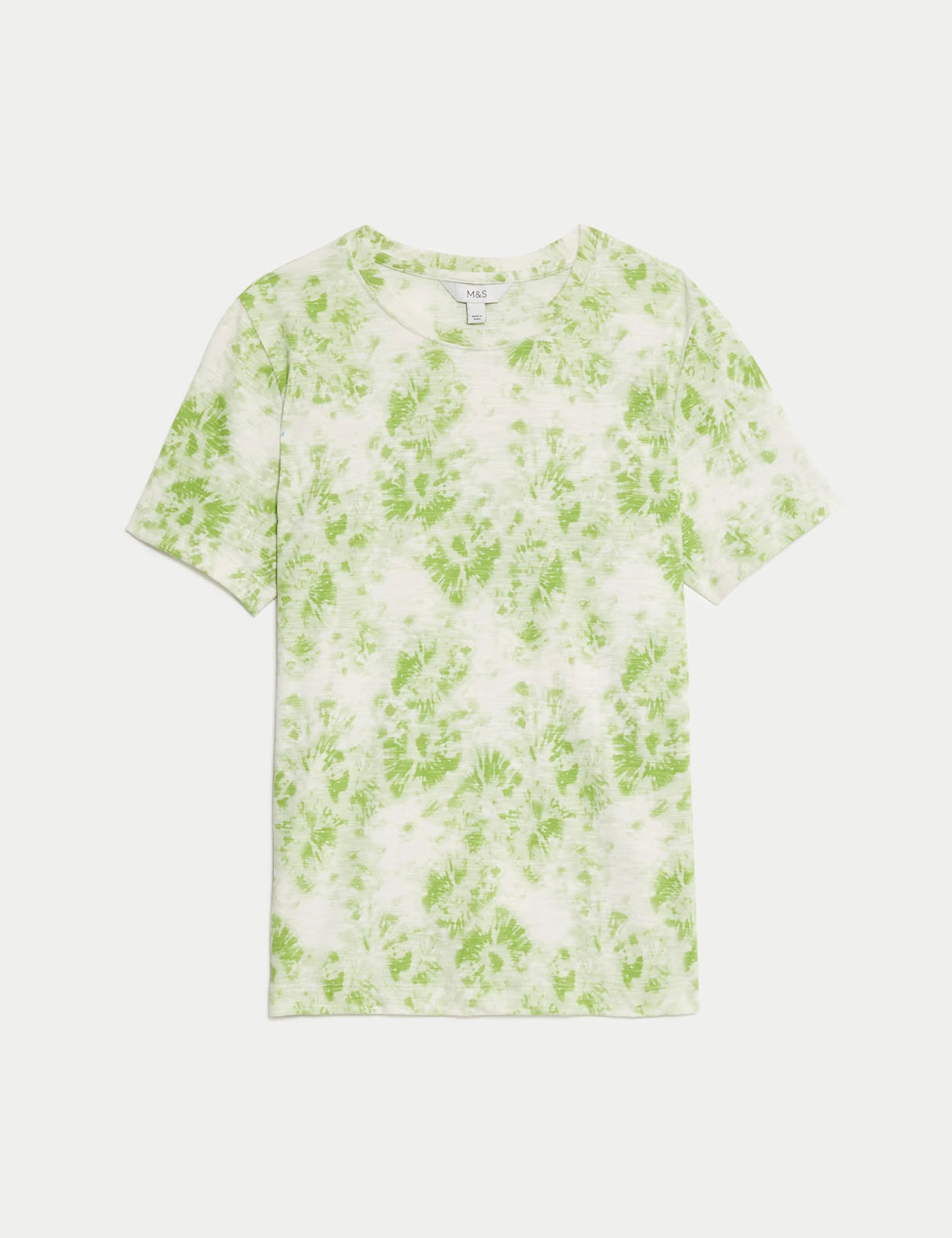 Top de manga corta estampado