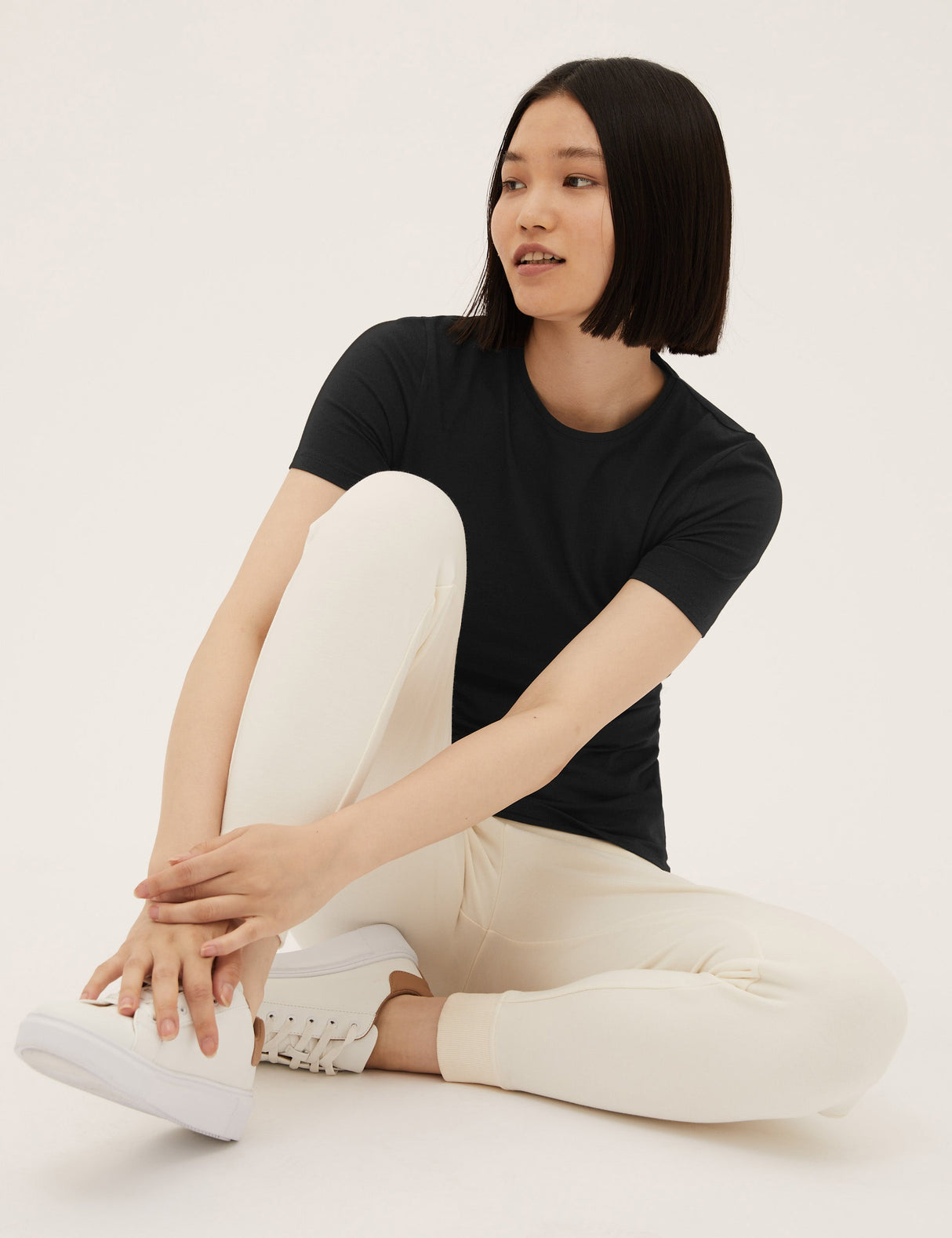 Camiseta básica manga corta