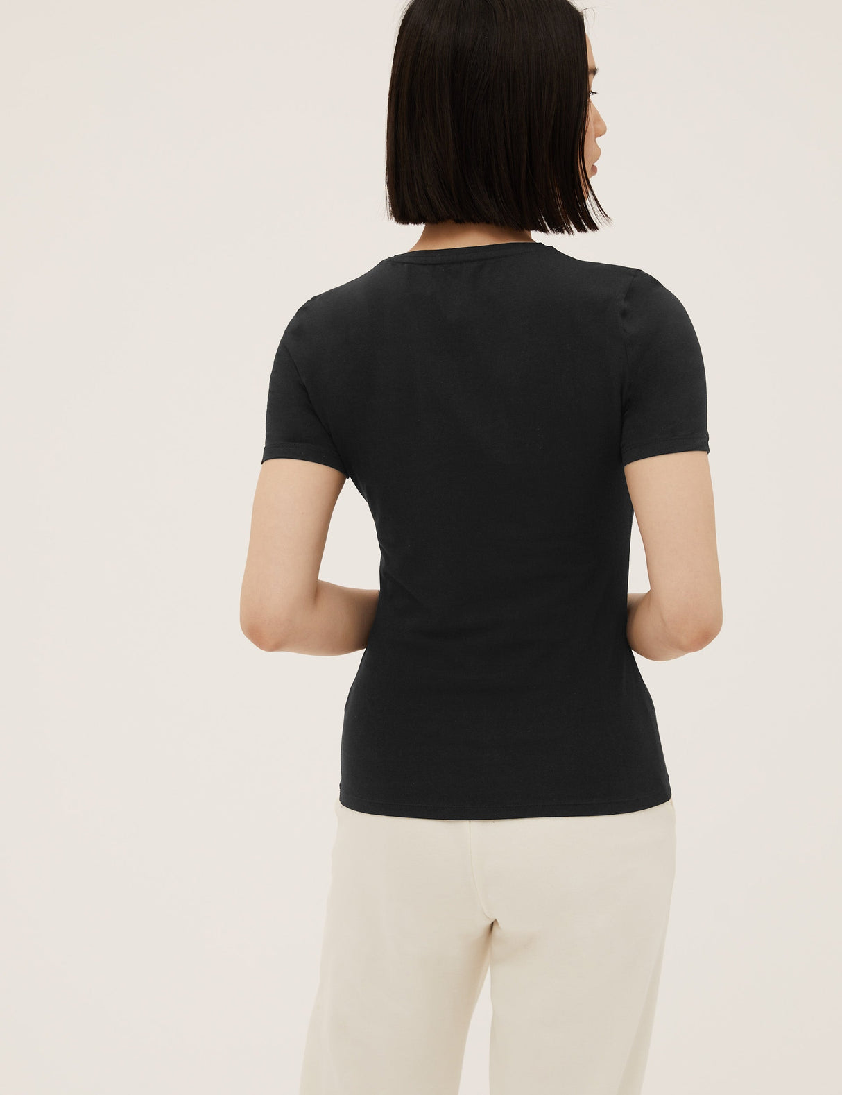 Camiseta básica manga corta