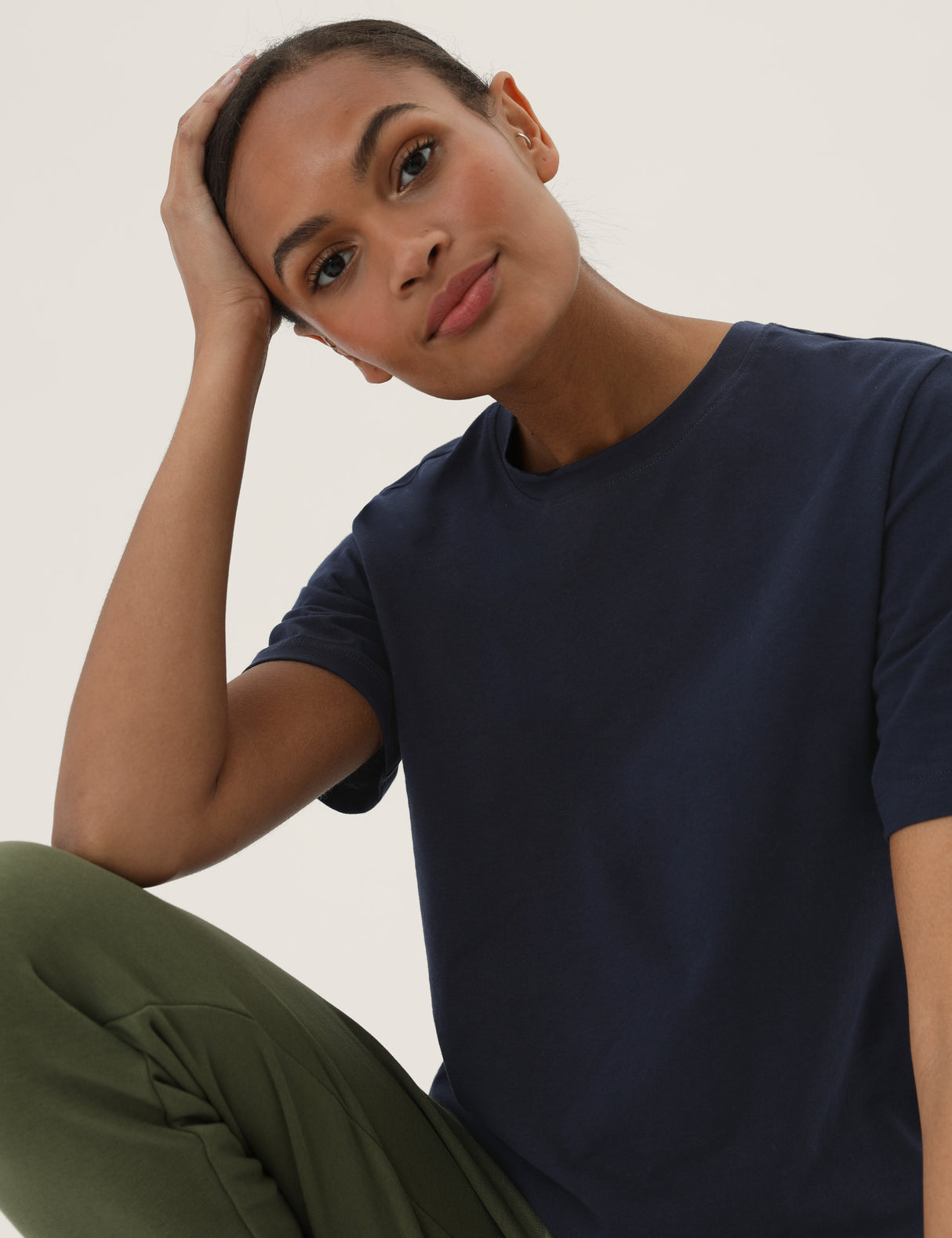 Camiseta básica manga corta