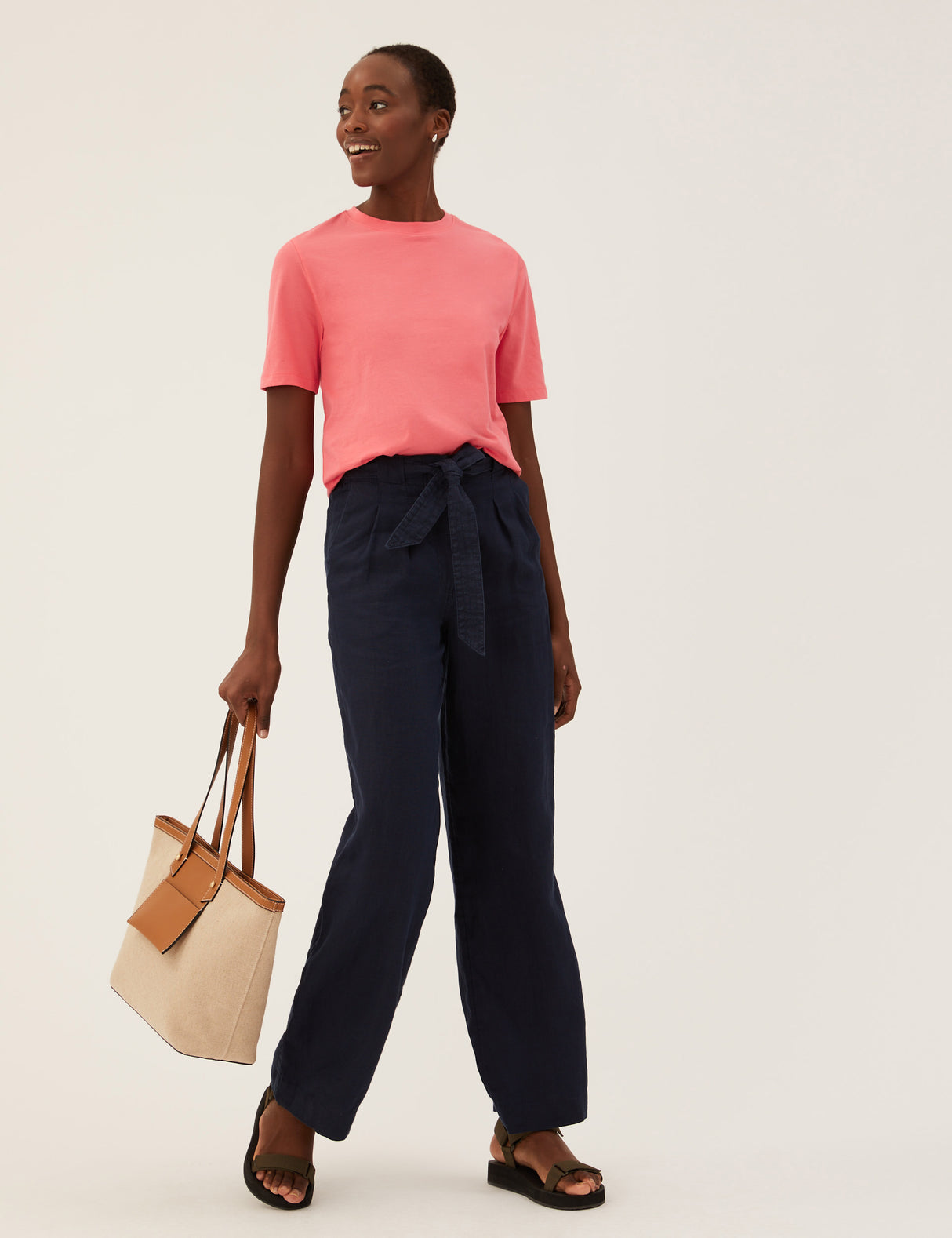 Camiseta básica manga corta