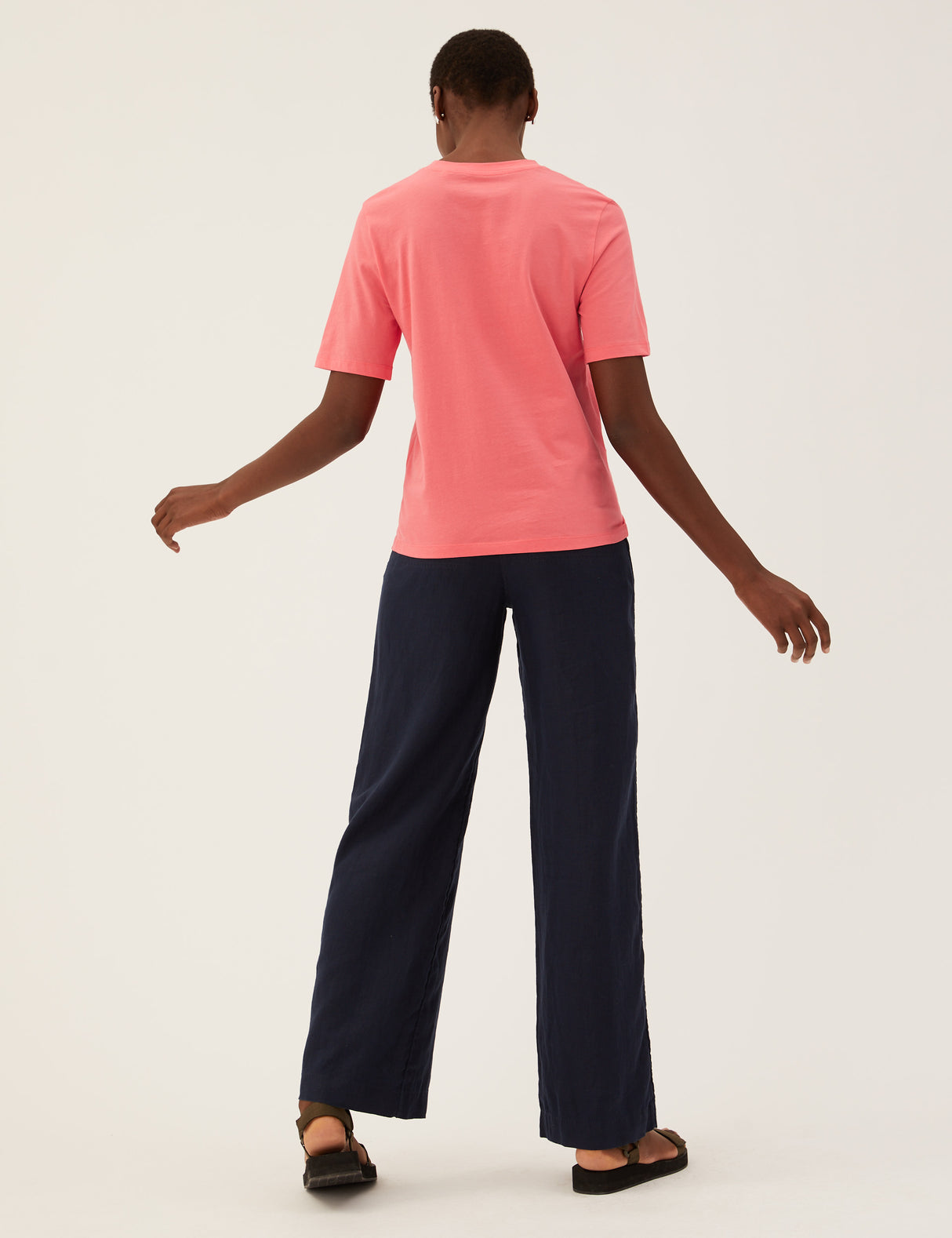 Camiseta básica manga corta