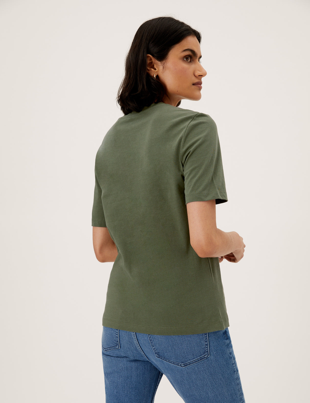 Camiseta básica manga corta