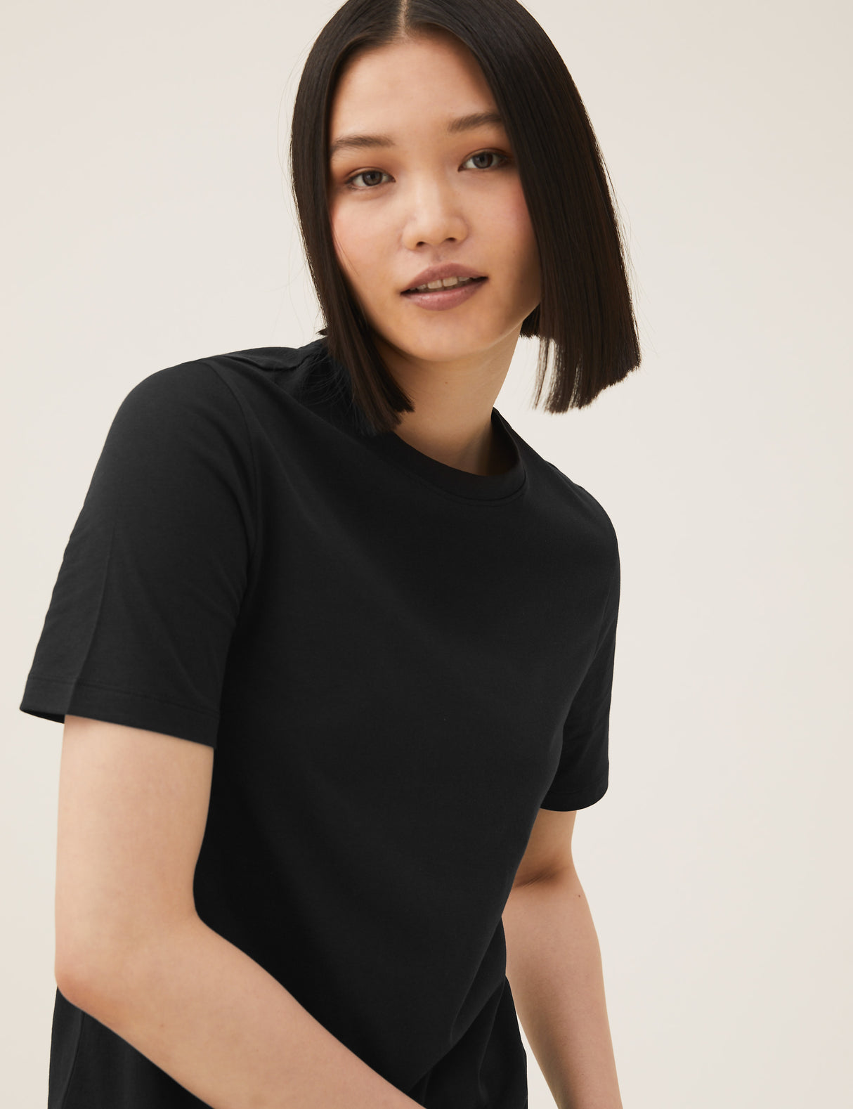 Camiseta básica manga corta