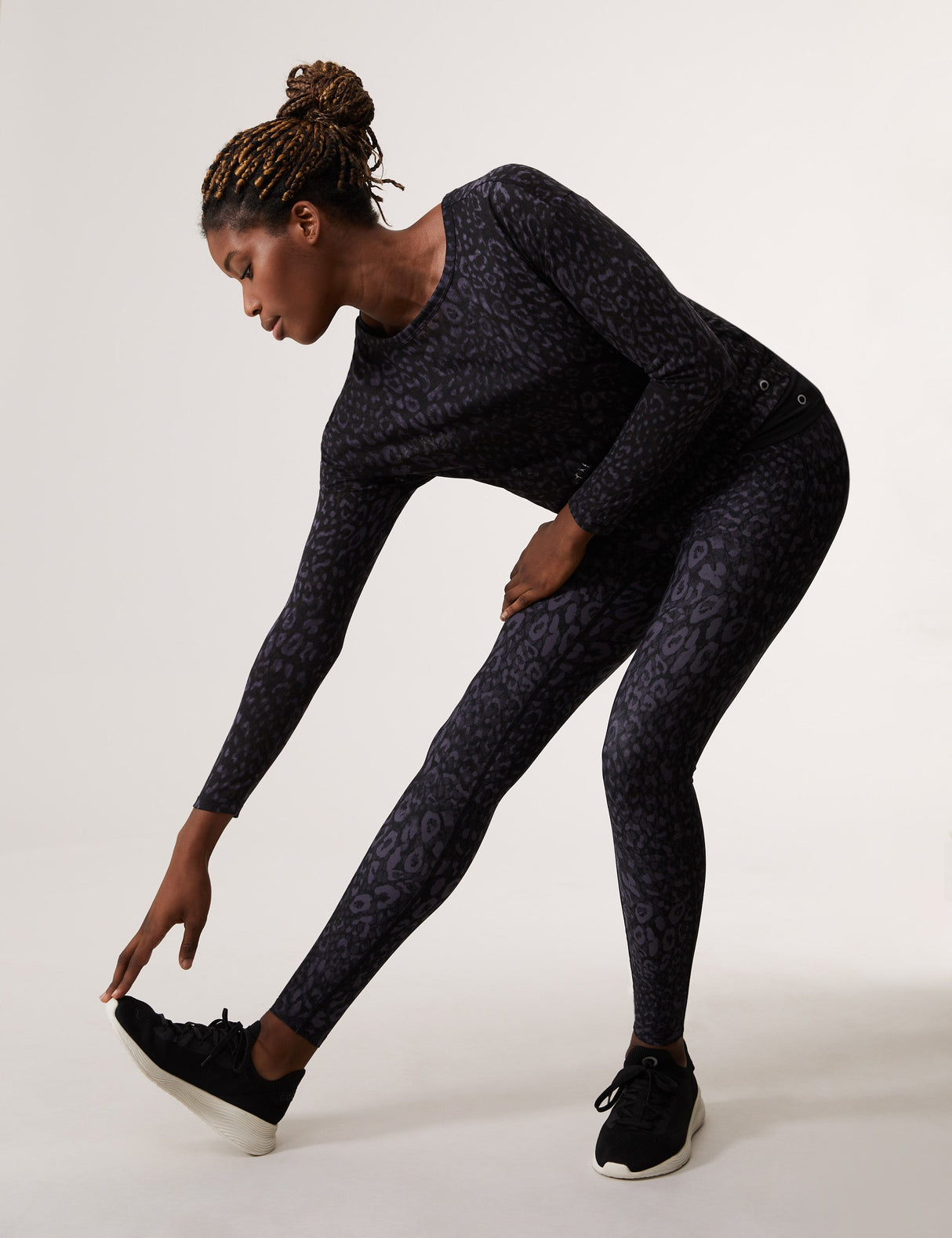 Top de manga larga efecto 2 en 1