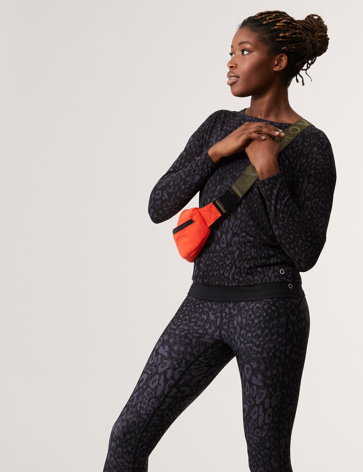 Top de manga larga efecto 2 en 1