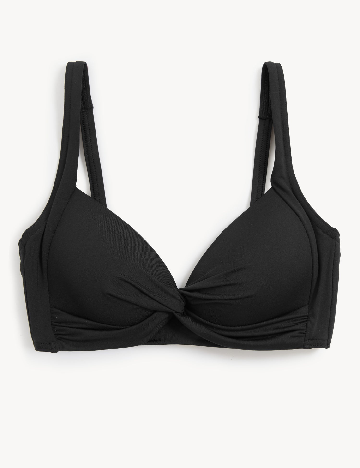 Parte alta de bikini lisa